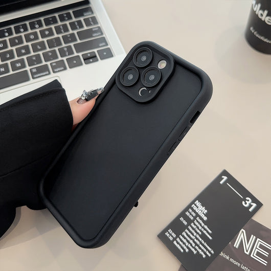 Funda Silicona Integral de Color Sólido para Teléfono - Image 5