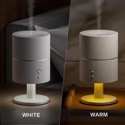 Lámpara de Escritorio con Humidificador y Luz Nocturna Silenciosa