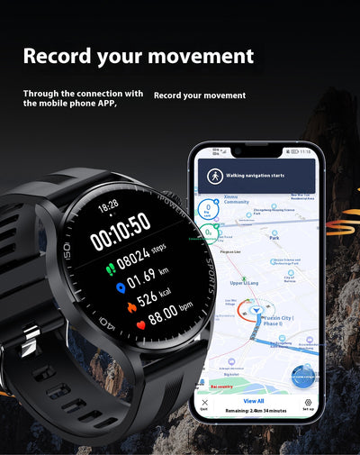 Reloj Inteligente Pantalla Grande HD con Monitoreo Cardíaco y Oxígeno en Sangre - Image 32