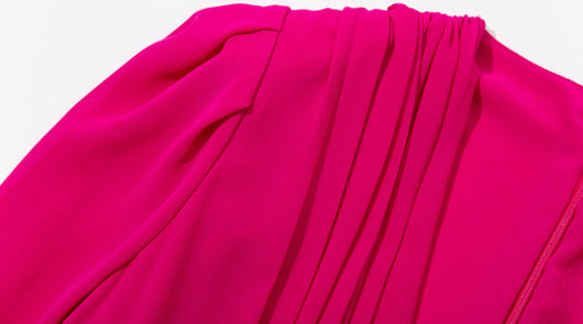 Vestido Largo de Manga Larga con Cinturón para Mujer - Image 9