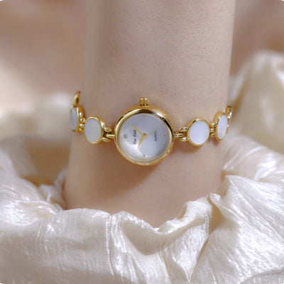Pulsera Vintage con Nácar Aurora Resistente al Agua