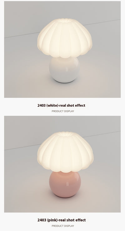 Lámpara Nocturna LED Seta para Dormitorio - Protección Visual Suave - Image 18