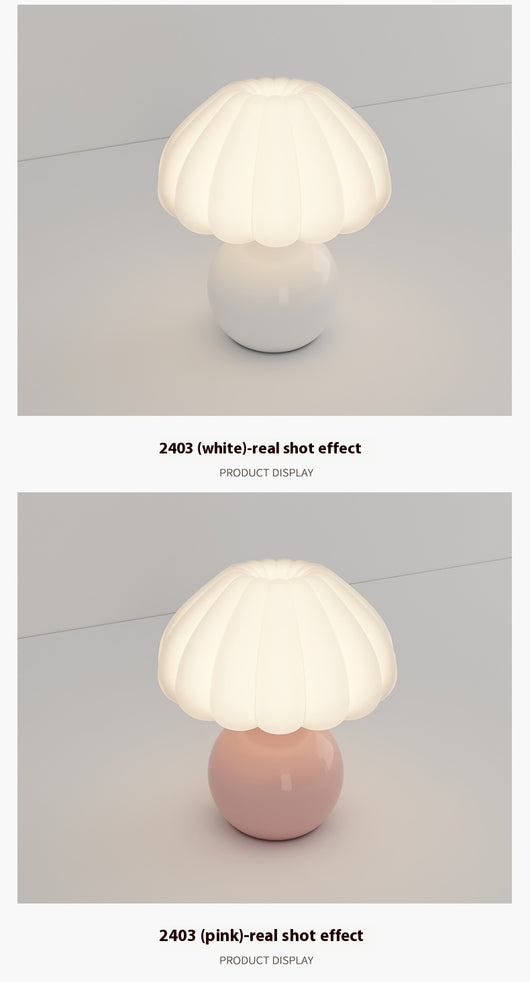 Lámpara Nocturna LED Seta para Dormitorio - Protección Visual Suave - Image 18