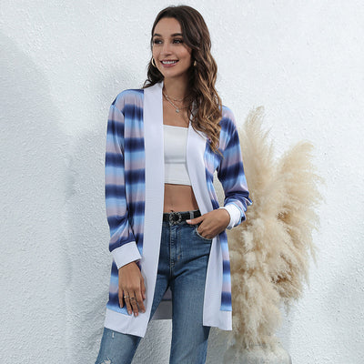 Cardigan Tejido Estampado Leopardo Tie-Dye Navideño - Image 27
