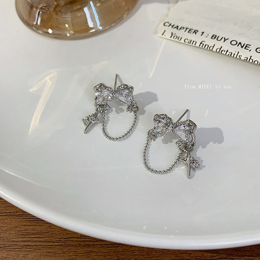 Aretes de Cadena Amor Estilo Hot Girl - Diseño Simple y Elegante - Image 5