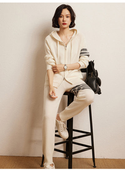 Conjunto de Pantalón y Suéter de Cachemira para Mujer - Image 14