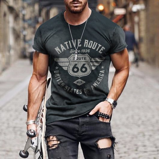 Playera Deportiva Personalizada 3D para Hombre - Cuello Redondo Verano - Image 7