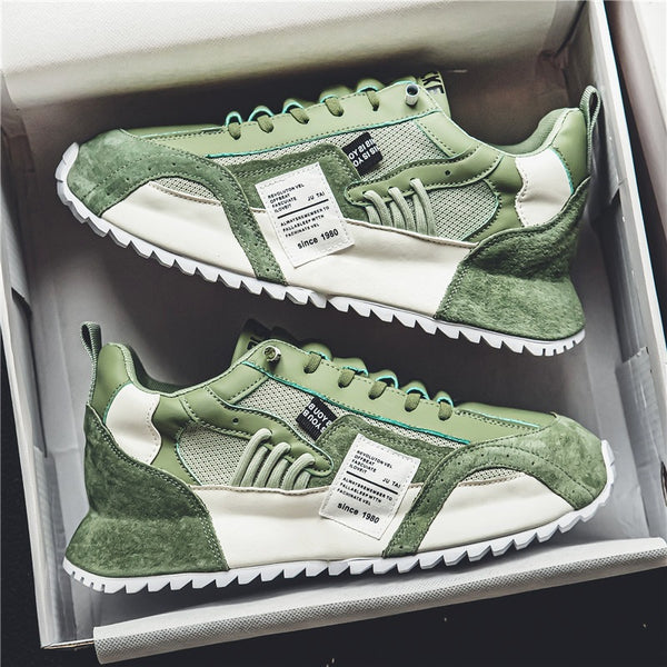 Tenis Casuales de Moda Primavera para Hombre con Suela Gruesa Antideslizante y Aumento de Altura - Image 4