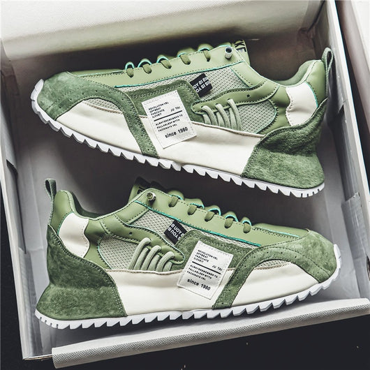 Tenis Casuales de Moda Primavera para Hombre con Suela Gruesa Antideslizante y Aumento de Altura - Image 4