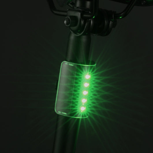 Luz de Advertencia Inteligente para Bicicleta con Sensor Táctil - Image 2