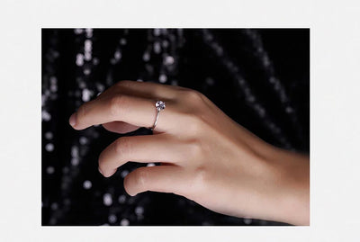 Anillos de Pareja de Plata Esterlina 925 Ajustables - Image 5