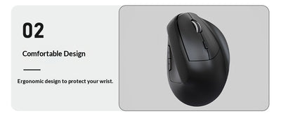 Ratón Inalámbrico Vertical Ergonómico Bluetooth - Image 19