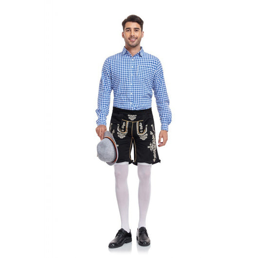 Camisa Cuadros para Festival de Cerveza - Estilo Clásico Masculino - Image 5