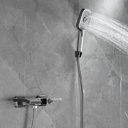 Juego de Grifo Mezclador para Bañera con Agua Fría y Caliente - Image 18