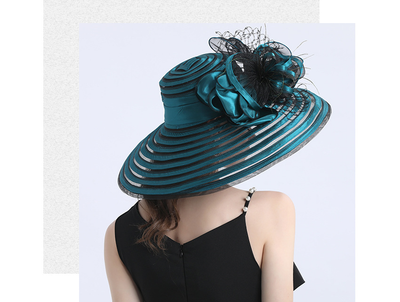 Sombrero de Ala Ancha para Mujer - Estilo Casual y Elegante - Image 9