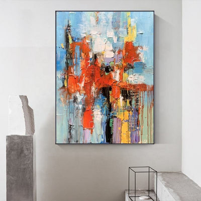 Cuadro Abstracto Moderno en Óleo - Arte Original para Sala de Estar - Image 17