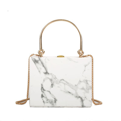 Bolso Cadena con Cierre de Mármol - Versátil y Elegante - Image 7