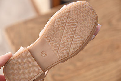 Sandalias Princesa para Niñas con Moño - Zapatos de Piel Suave y Flexible - Image 16