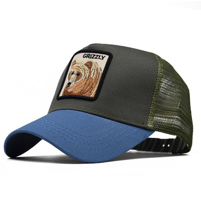 Gorra de Béisbol con Bordado de Animales y Red Trasera - Image 17