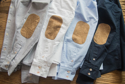 Camisa Slim Fit Retro para Hombre con Parches de Gamuza y Costuras Decorativas - Image 18