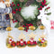 Candelabro Navideño de Hierro - Decoración de Escritorio