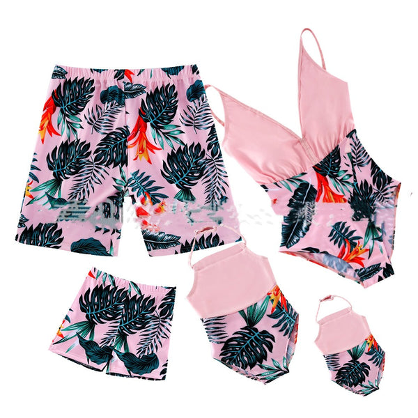 Traje de Baño Familiar Secado Rápido - Pantalones de Playa para Padres e Hijos - Image 3