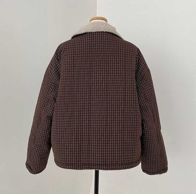Abrigo Reversible de Algodón para Mujer - Doble Cara Cálido - Image 35