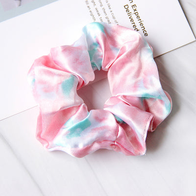 Coletero Grande de Satén Tie-Dye para Niñas - Image 2