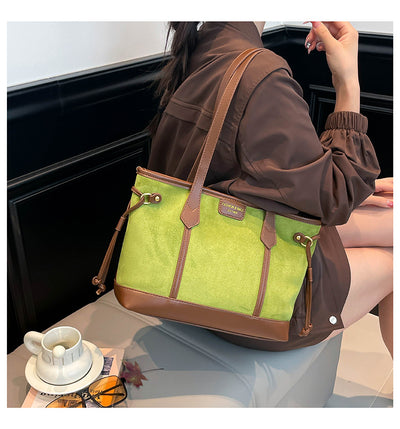 Bolso de Hombro Elegante Textura Premium Tote Ejecutivo - Image 13