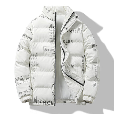 Abrigo de Invierno Estampado para Hombre - Image 2