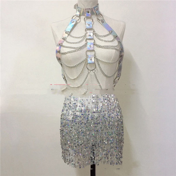 Vestido de Fiesta para Escenario Nocturno Mujer