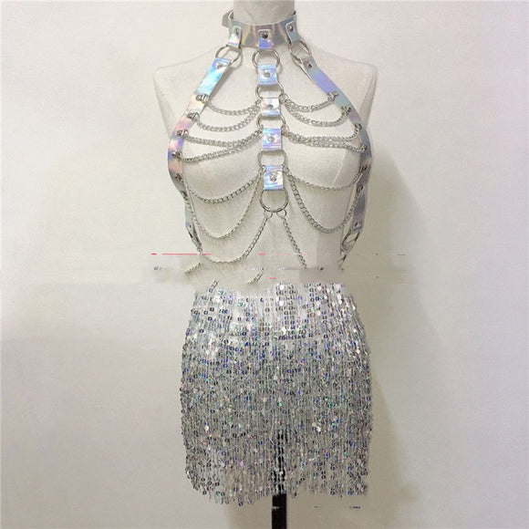 Vestido de Fiesta para Escenario Nocturno Mujer