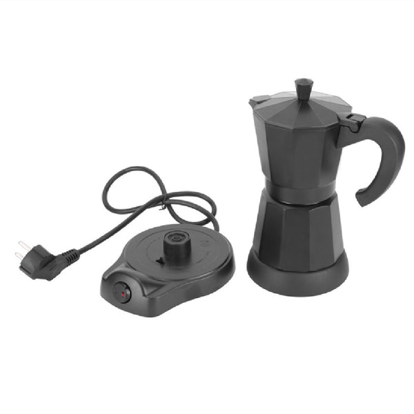 Cafetera Moka Eléctrica de Aluminio con Enchufe Europeo - Image 5