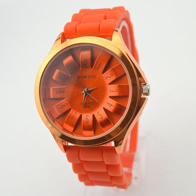 Reloj de Cuarzo para Mujer con Diseño de Crisantemo y Cinta de Girasol - Image 13