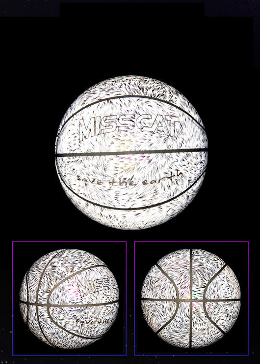 Balón de Baloncesto Fluorescente Luminoso para Juegos Nocturnos - Image 7