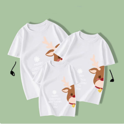 Conjunto Navideño Rojo para Padres e Hijos