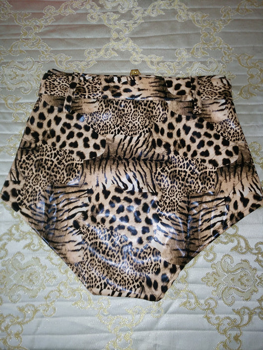 Shorts Talle Alto Fluorescente Ajustados para Mujer - Image 16