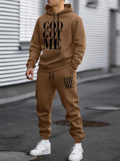 Conjunto Deportivo Hoodie y Pantalón para Hombre - Image 2
