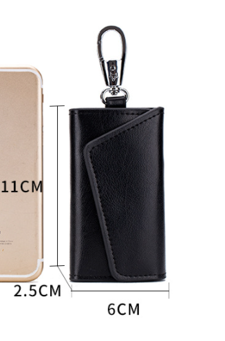 Estuche de Cuero para Llaves Multifuncional para Hombre - Image 11