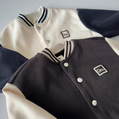 Chaqueta de Béisbol Infantil con Costuras Decorativas - Image 12
