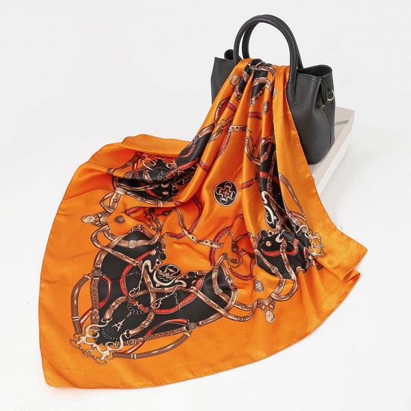 Pañuelo Elegante de Azafata - Accesorio Profesional Decorado