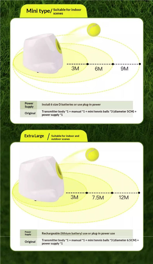 Lanzador Automático de Pelotas de Tenis para Perros - Image 10