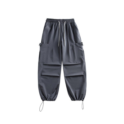 Pantalones Cargo Rectos Holgados para Hombre - Image 8