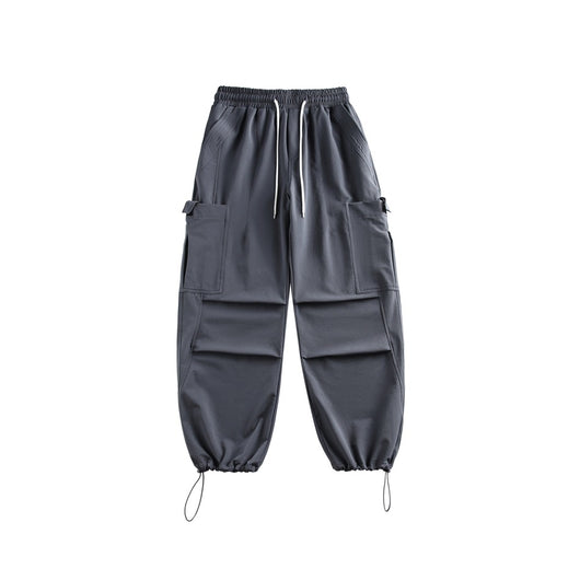 Pantalones Cargo Rectos Holgados para Hombre - Image 8