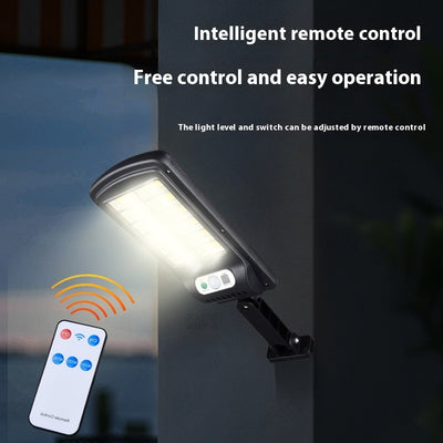 Lámpara Solar de Seguridad LED con Sensor de Movimiento