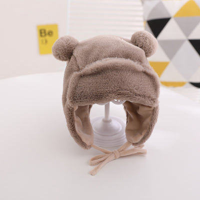 Gorro Infantil Coreano Lei Feng para Otoño Invierno - Image 9