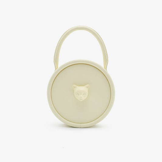 Bolso Bandolera Portátil con Diseño de Cabeza de Gato para Mujer - Image 2