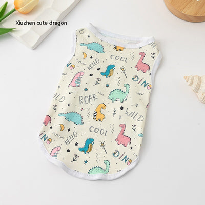 Chaleco Estampado con Diseño de Cachorro Adorable para Mascotas - Image 11