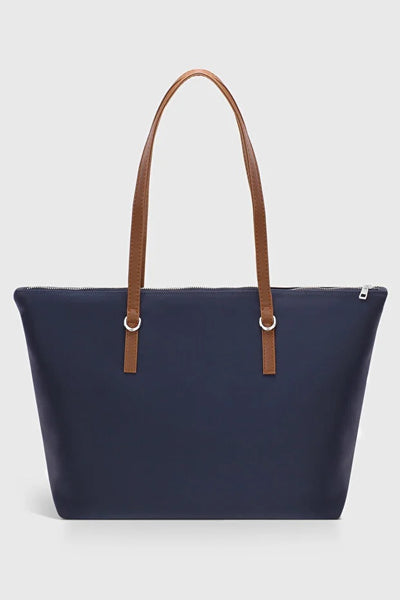 Bolso Shopper Azul Marino para Mujer