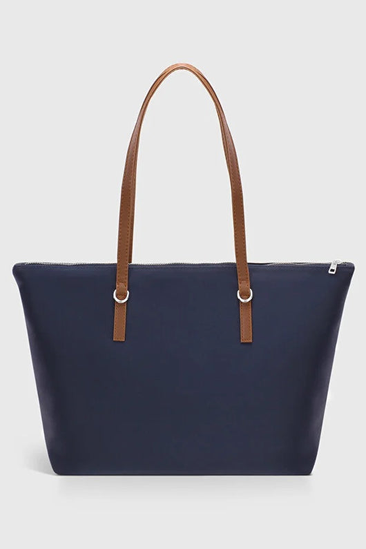Bolso Shopper Azul Marino para Mujer
